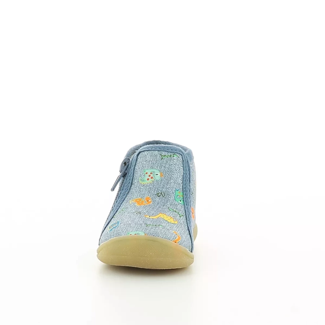 Image (5) de la chaussures Bellamy - Pantoufles et Chaussons Bleu en Textile