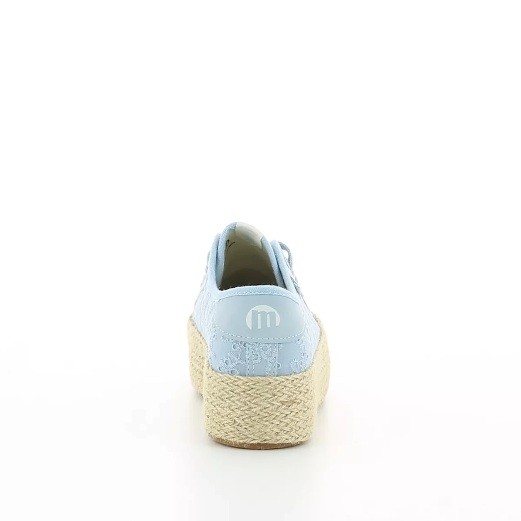 Image (3) de la chaussures mtng - Chaussures à lacets Bleu en Textile