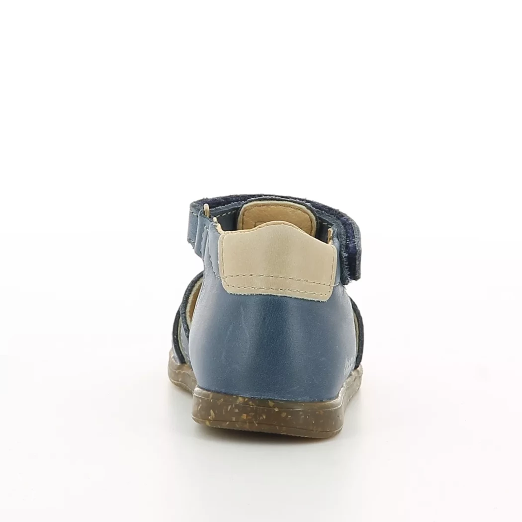 Image (3) de la chaussures Bopy - Sandales et Nu-Pieds Bleu en Cuir