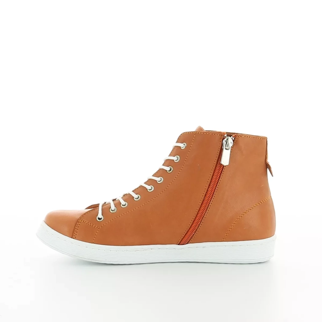 Image (4) de la chaussures Andrea Conti - Bottines Orange en Cuir