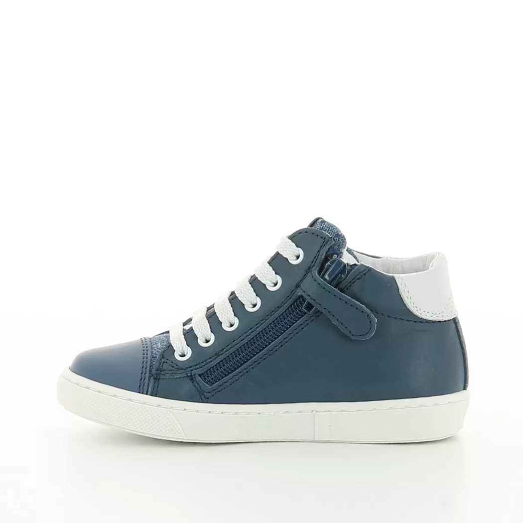 Image (4) de la chaussures Romagnoli - Bottines Bleu en Cuir