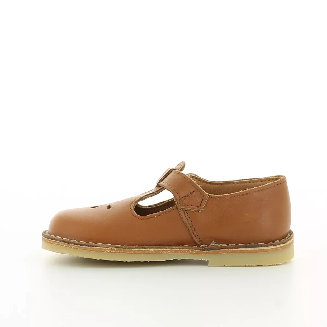 Image (4) de la chaussures Kmins - Sandales et Nu-Pieds Cuir naturel / Cognac en Cuir
