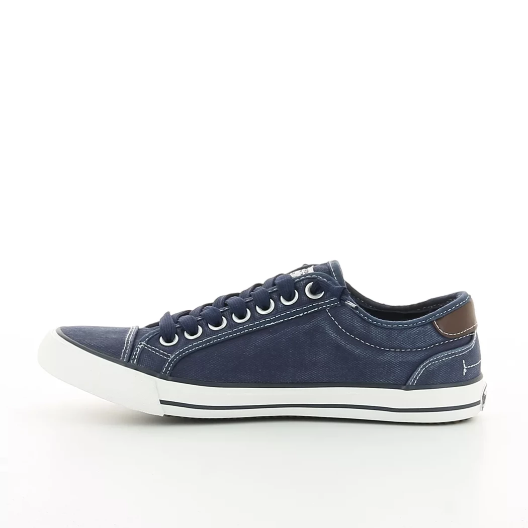 Image (4) de la chaussures Dockers - Chaussures à lacets Bleu en Textile