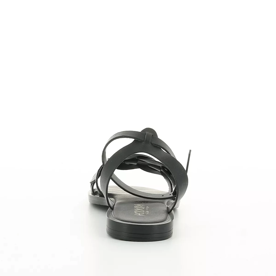 Image (3) de la chaussures Hookipa - Sandales et Nu-Pieds Noir en Cuir