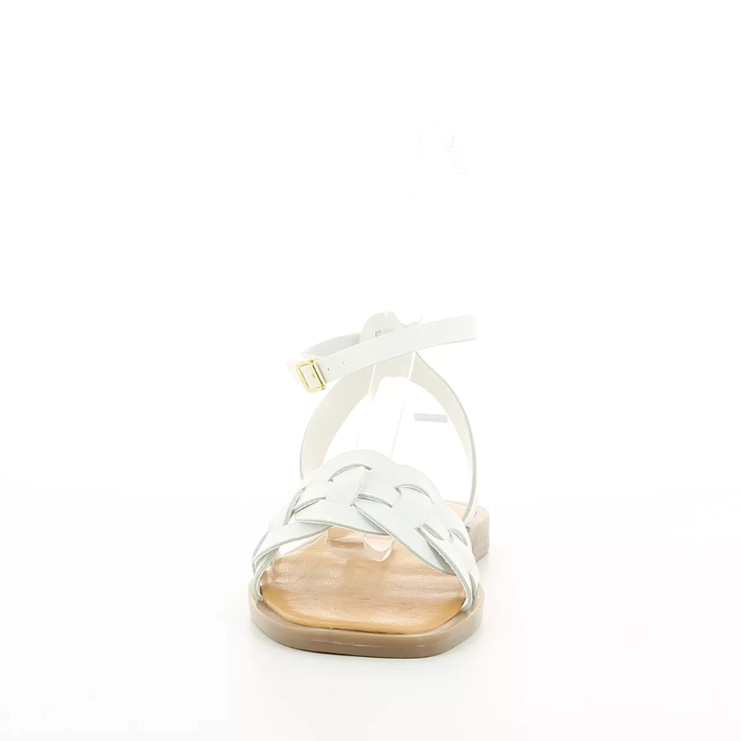 Image (5) de la chaussures Hookipa - Sandales et Nu-Pieds Blanc en Cuir