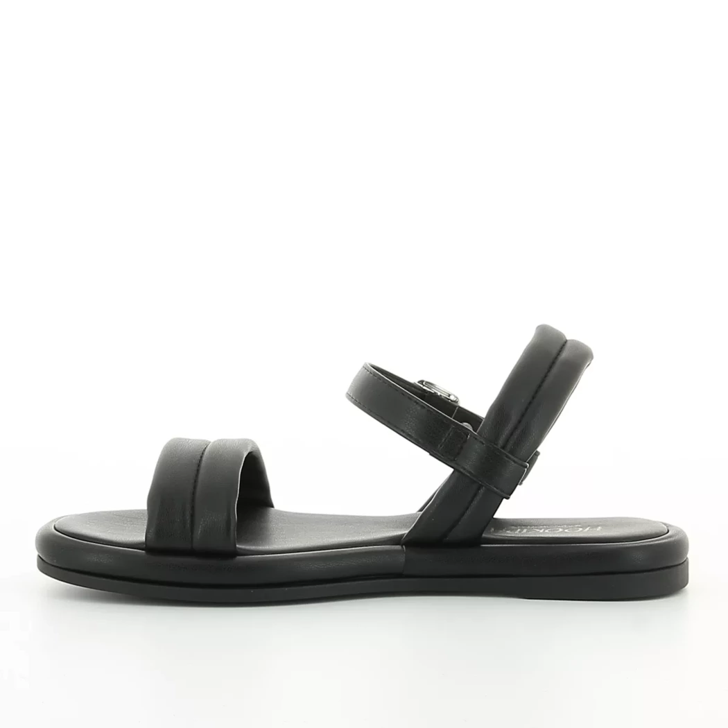 Image (4) de la chaussures Hookipa - Sandales et Nu-Pieds Noir en Cuir