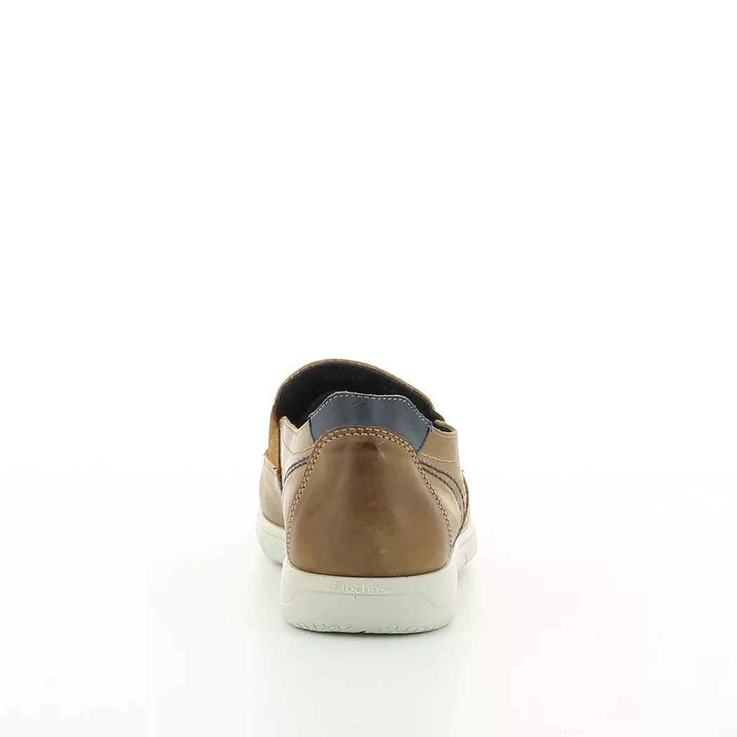 Image (3) de la chaussures Fluchos - Mocassins Cuir naturel / Cognac en Cuir synthétique