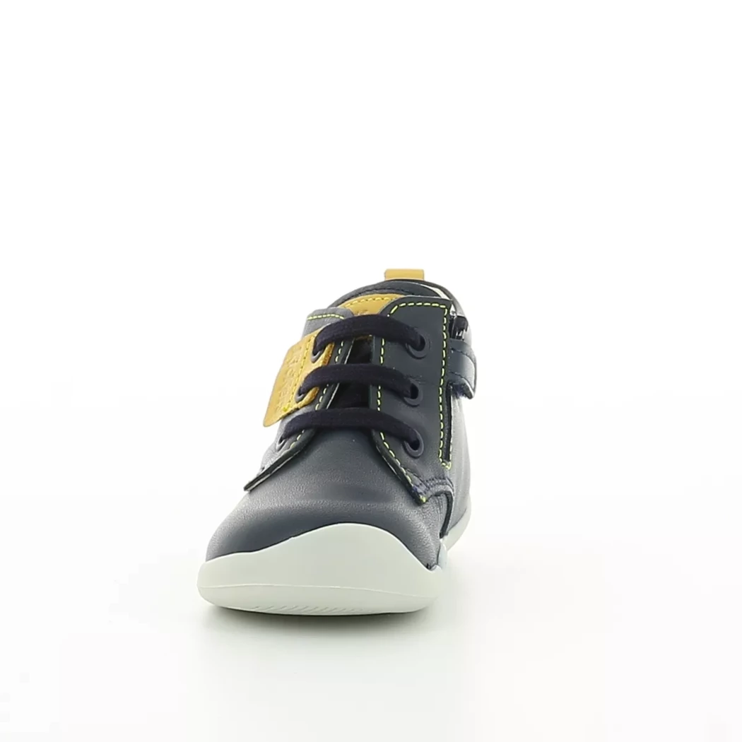 Image (5) de la chaussures Kickers - Bottines Bleu en Cuir