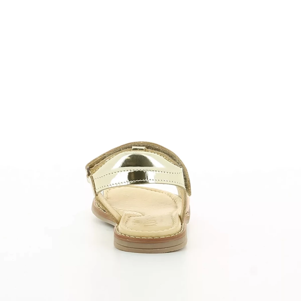 Image (3) de la chaussures Norvik - Sandales et Nu-Pieds Or / Bronze / Platine en Cuir