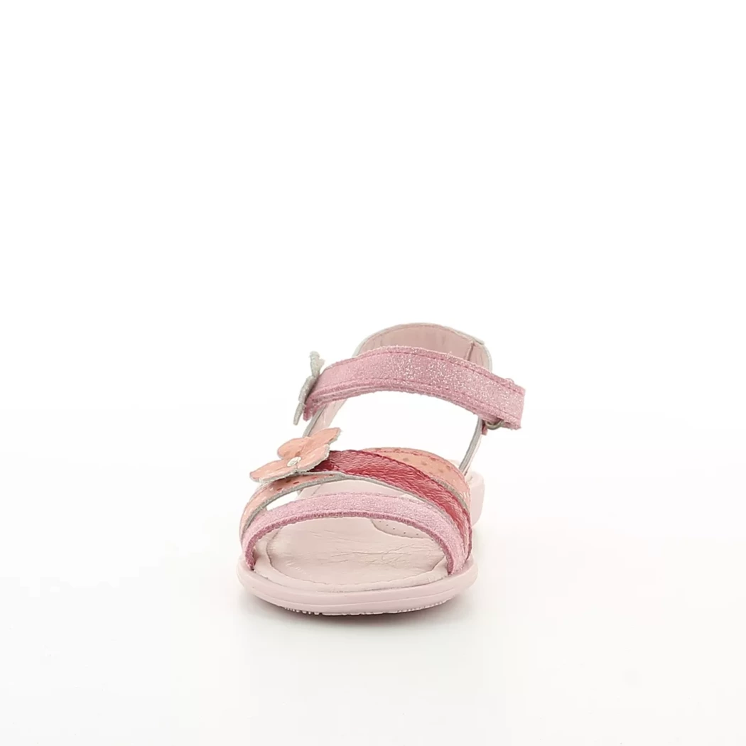 Image (5) de la chaussures Norvik - Sandales et Nu-Pieds Rose en Cuir