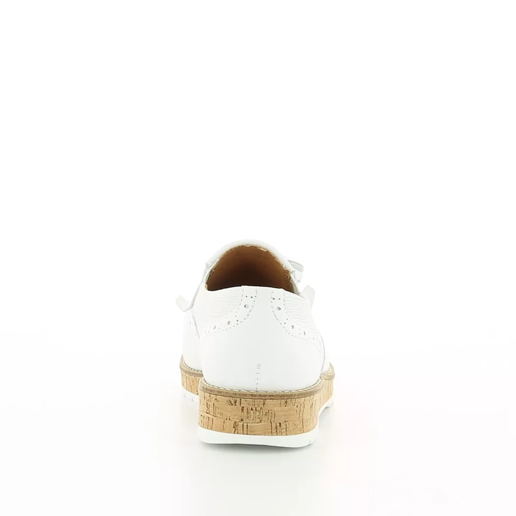 Image (3) de la chaussures Sens - Mocassins Blanc en Cuir