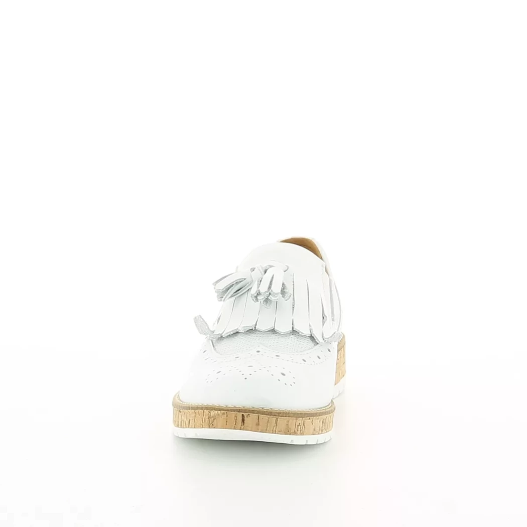 Image (5) de la chaussures Sens - Mocassins Blanc en Cuir