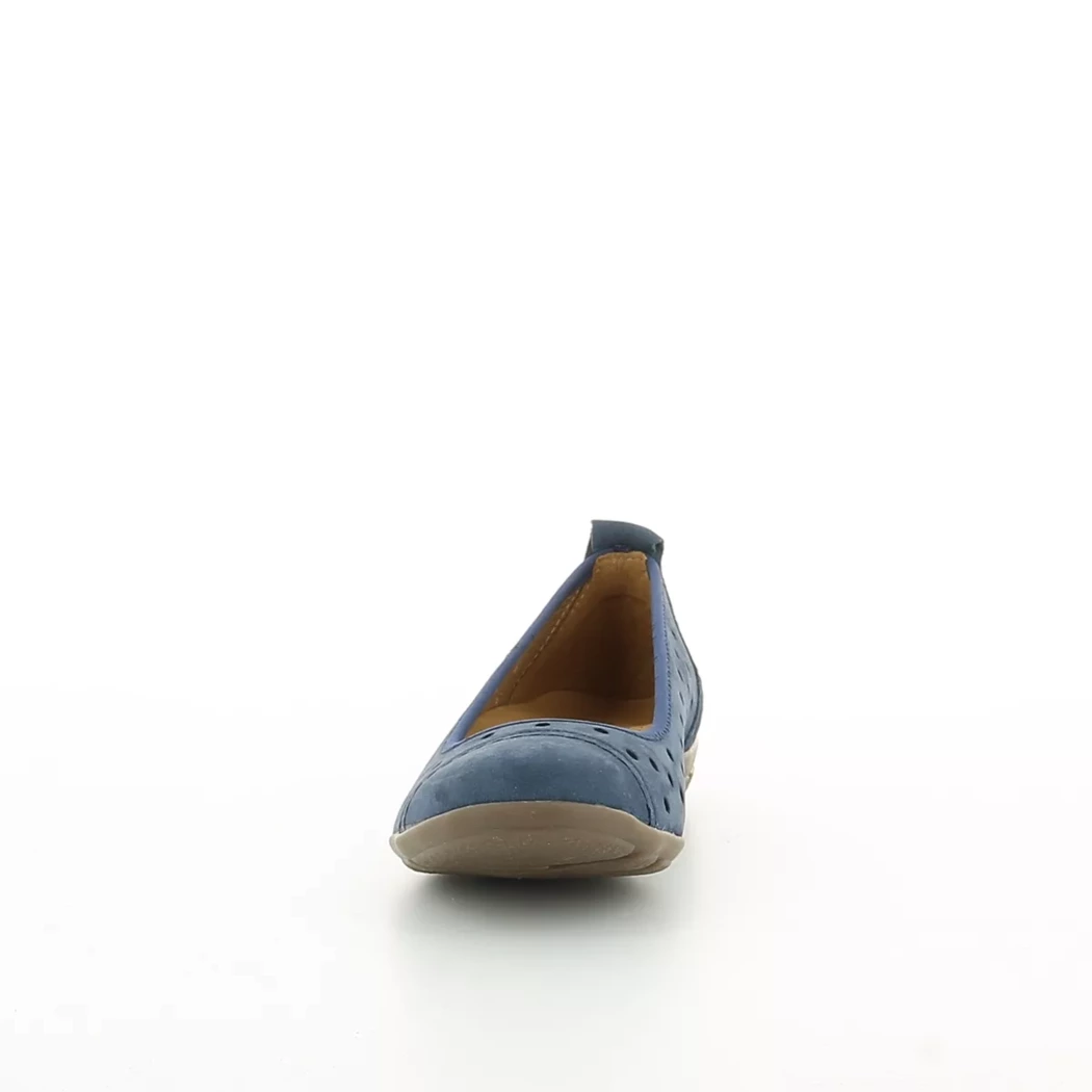 Image (5) de la chaussures Sens - Ballerines Bleu en Cuir nubuck