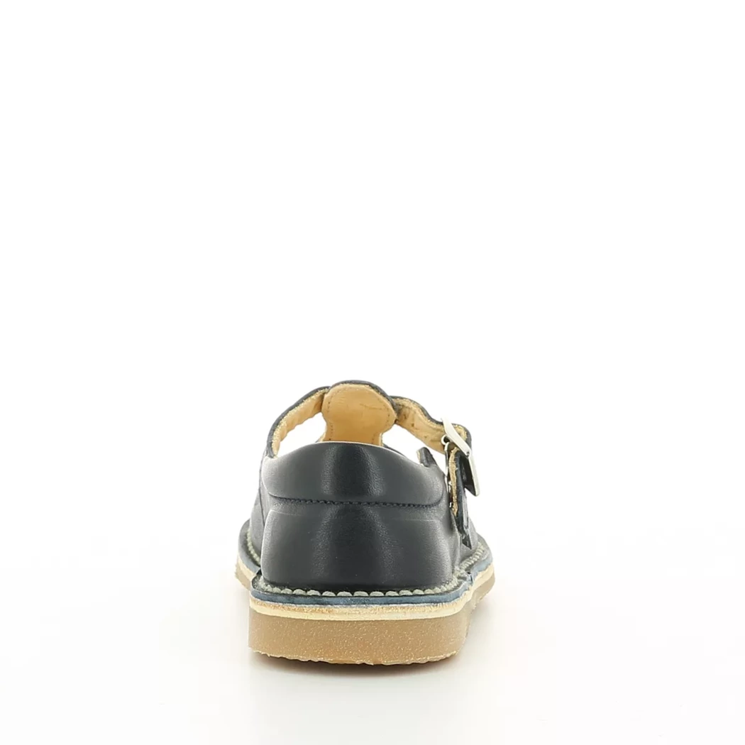 Image (3) de la chaussures Aster - Sandales et Nu-Pieds Bleu en Cuir