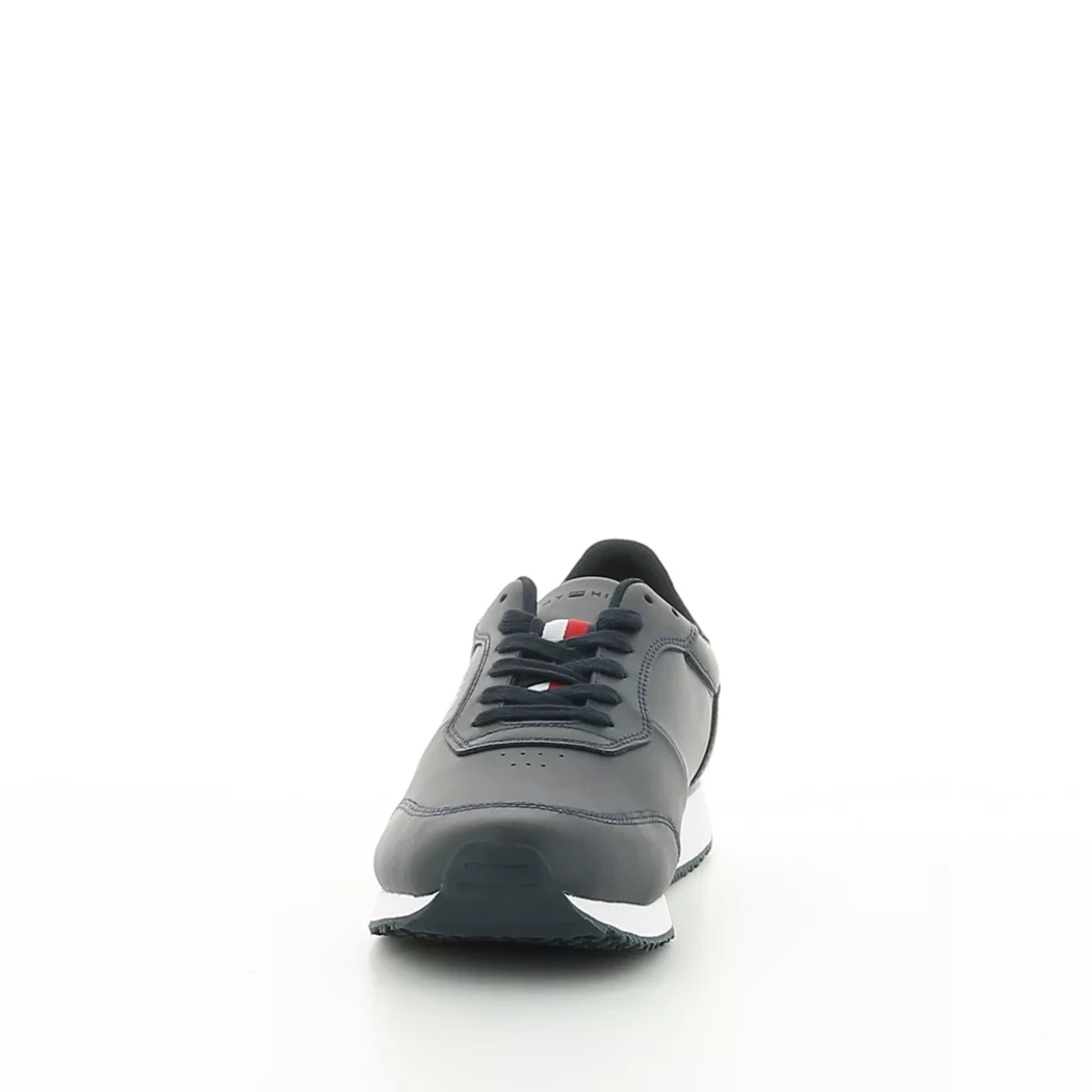 Image (5) de la chaussures Tommy Hilfiger - Baskets Bleu en Cuir et textile