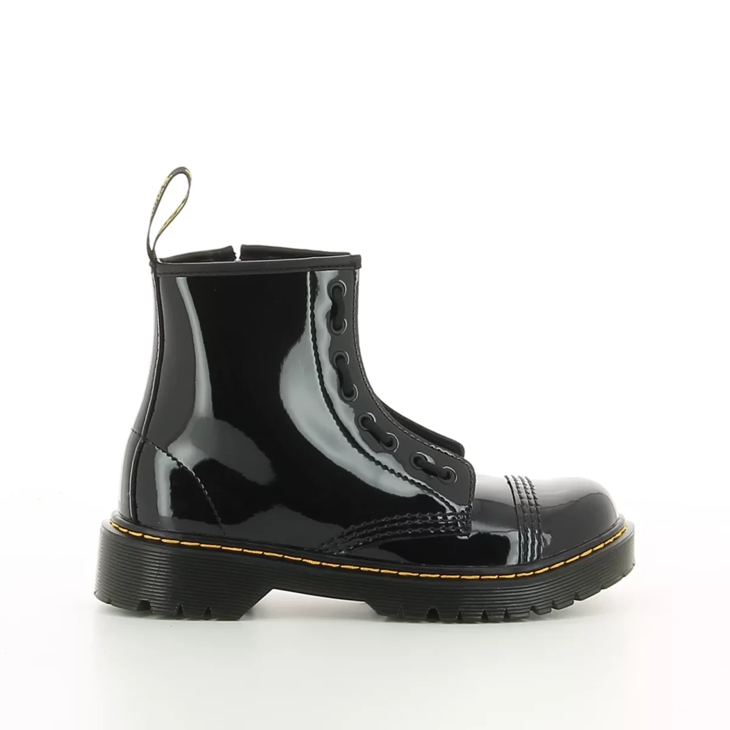 Image (2) de la chaussures Dr. Martens - Bottines Noir en Cuir vernis