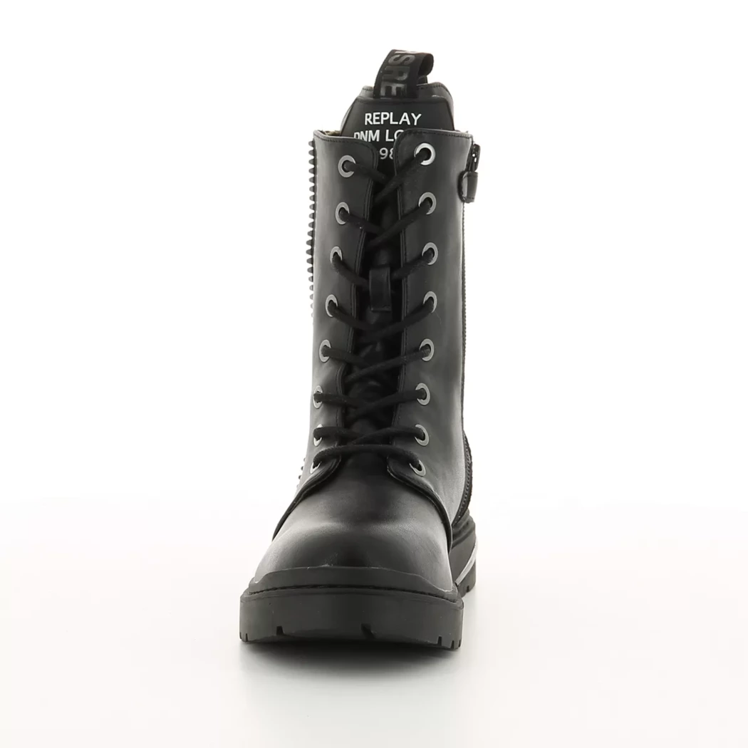 Image (5) de la chaussures Replay - Bottines Noir en Cuir synthétique