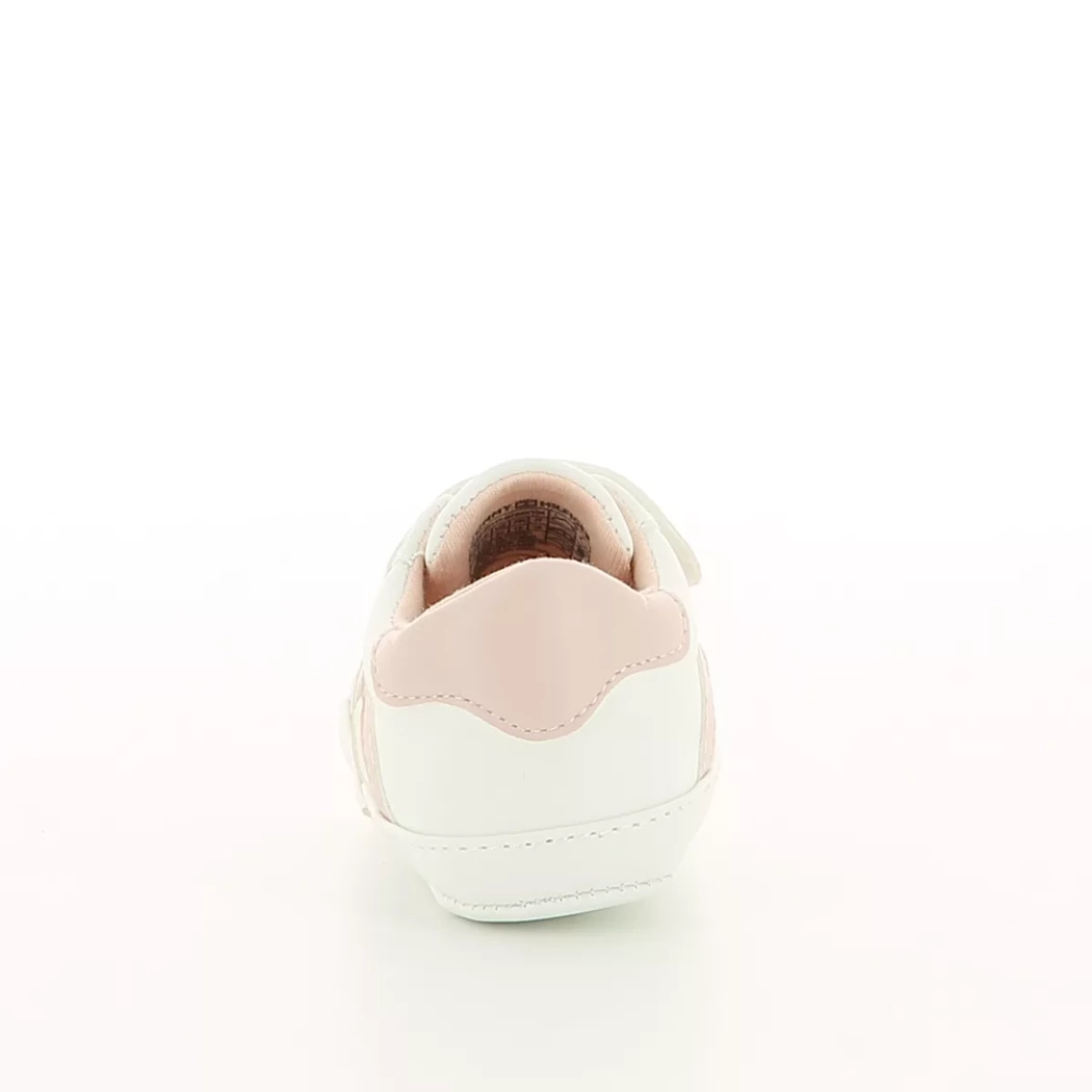 Image (3) de la chaussures Tommy Hilfiger - Chaussons bébé Blanc en Cuir synthétique
