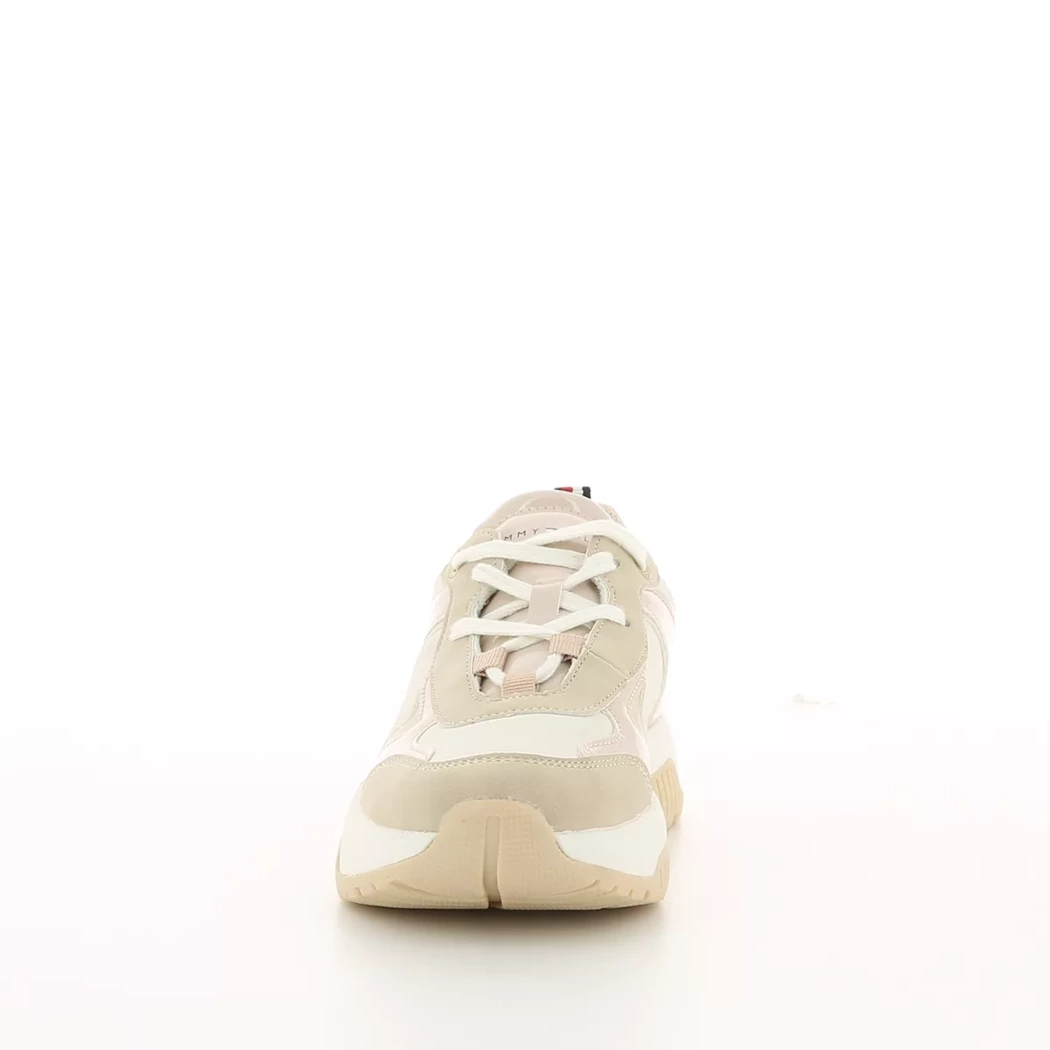 Image (5) de la chaussures Tommy Hilfiger - Baskets Beige en Cuir nubuck