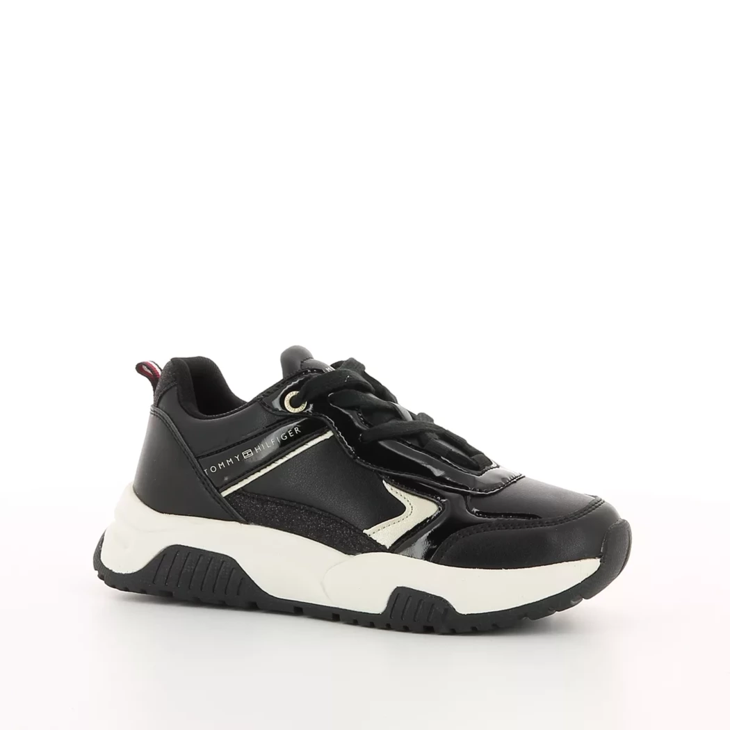 Image (1) de la chaussures Tommy Hilfiger - Baskets Noir en Cuir synthétique