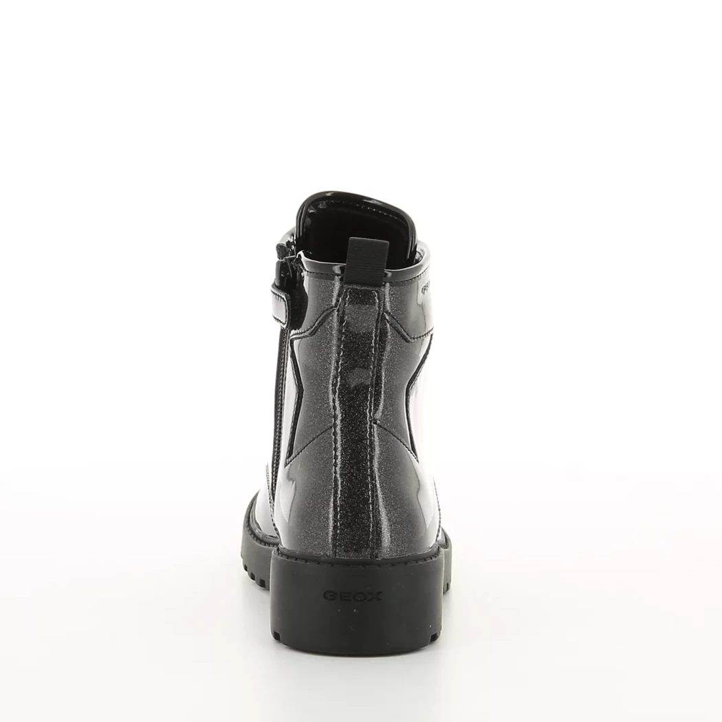 Image (3) de la chaussures Geox - Bottines Gris en Cuir synthétique