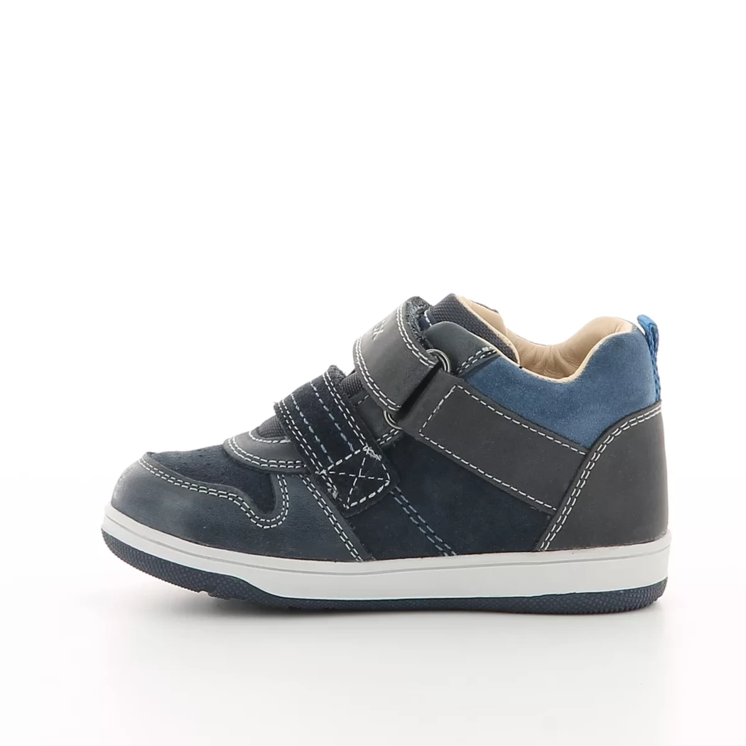 Image (4) de la chaussures Geox - Bottines Bleu en Cuir nubuck Image (4) de la chaussures Geox - Bottines Bleu en Cuir nubuck