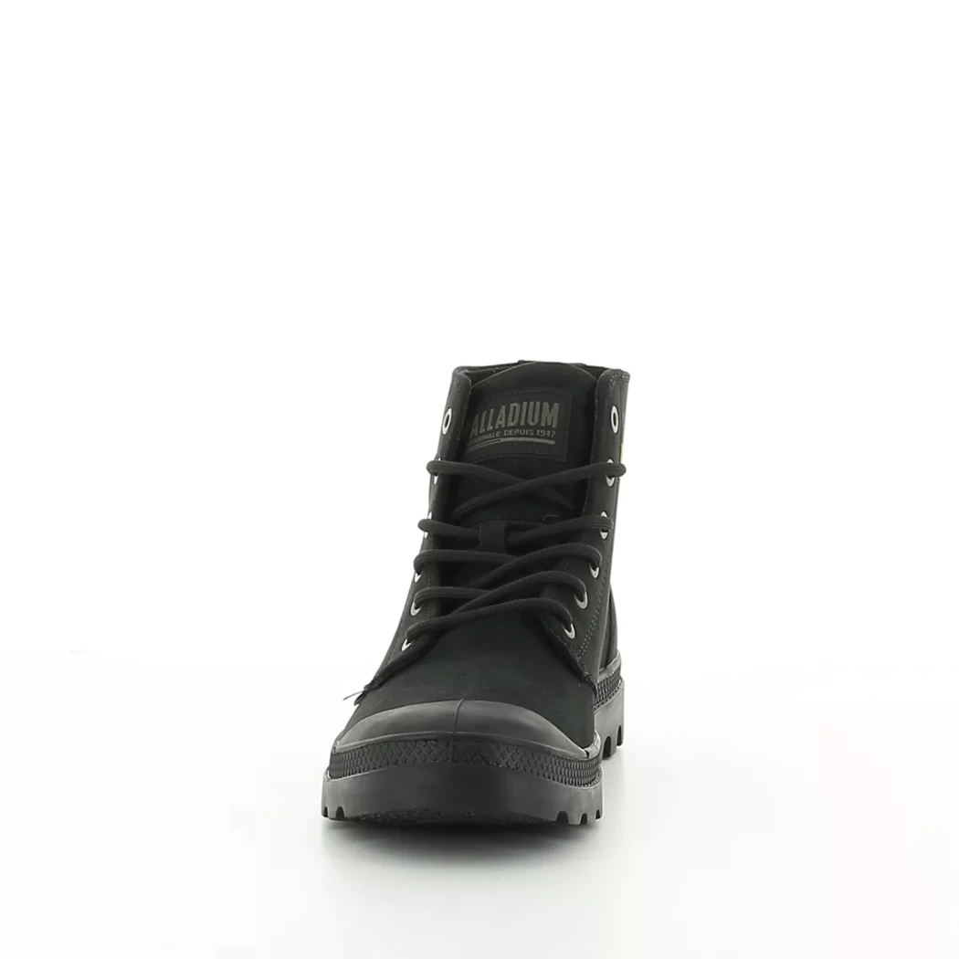 Image (5) de la chaussures Palladium - Bottines Noir en Cuir nubuck