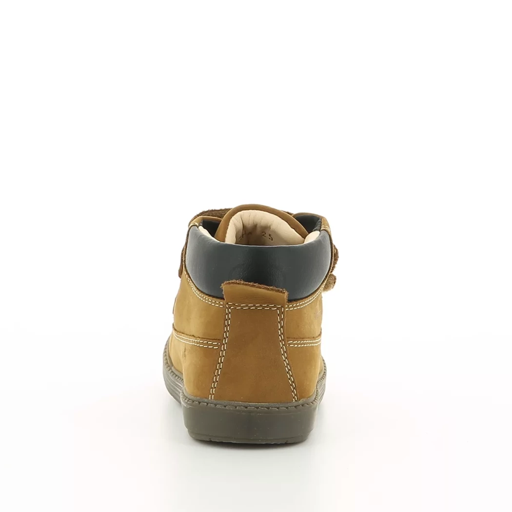Image (3) de la chaussures Geox - Bottines Cuir naturel / Cognac en Cuir nubuck