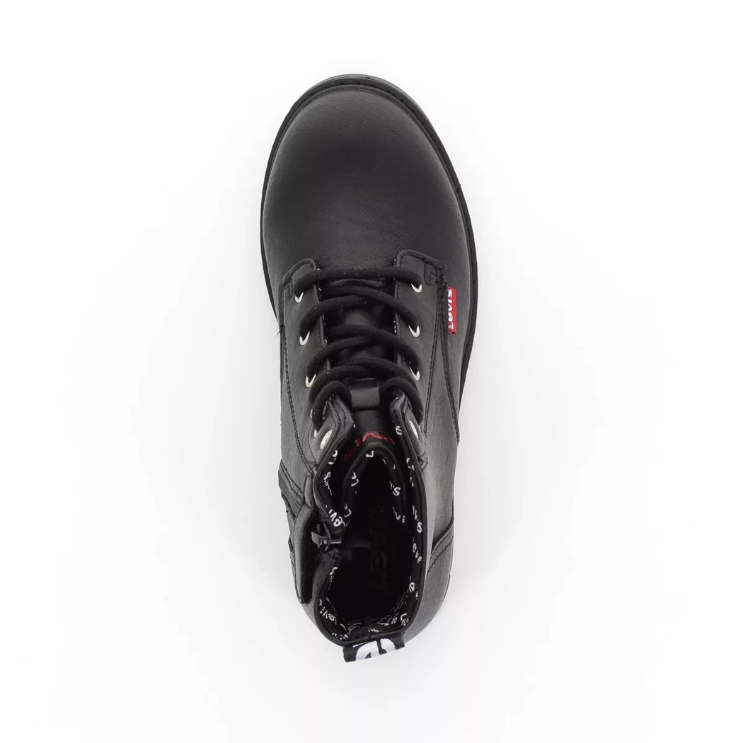 Image (6) de la chaussures Levi's - Bottines Noir en Cuir synthétique