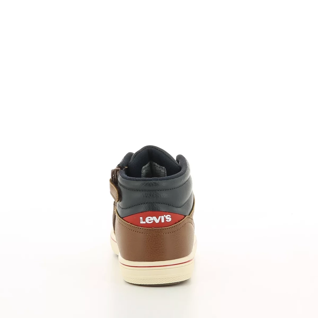 Image (3) de la chaussures Levi's - Bottines Cuir naturel / Cognac en Cuir synthétique