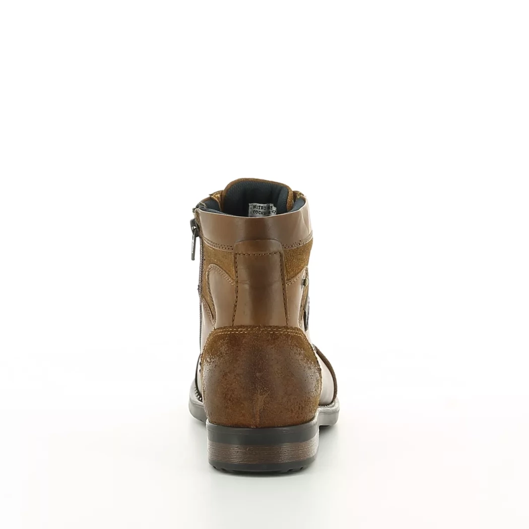 Image (3) de la chaussures Redskins - Bottines Cuir naturel / Cognac en Cuir