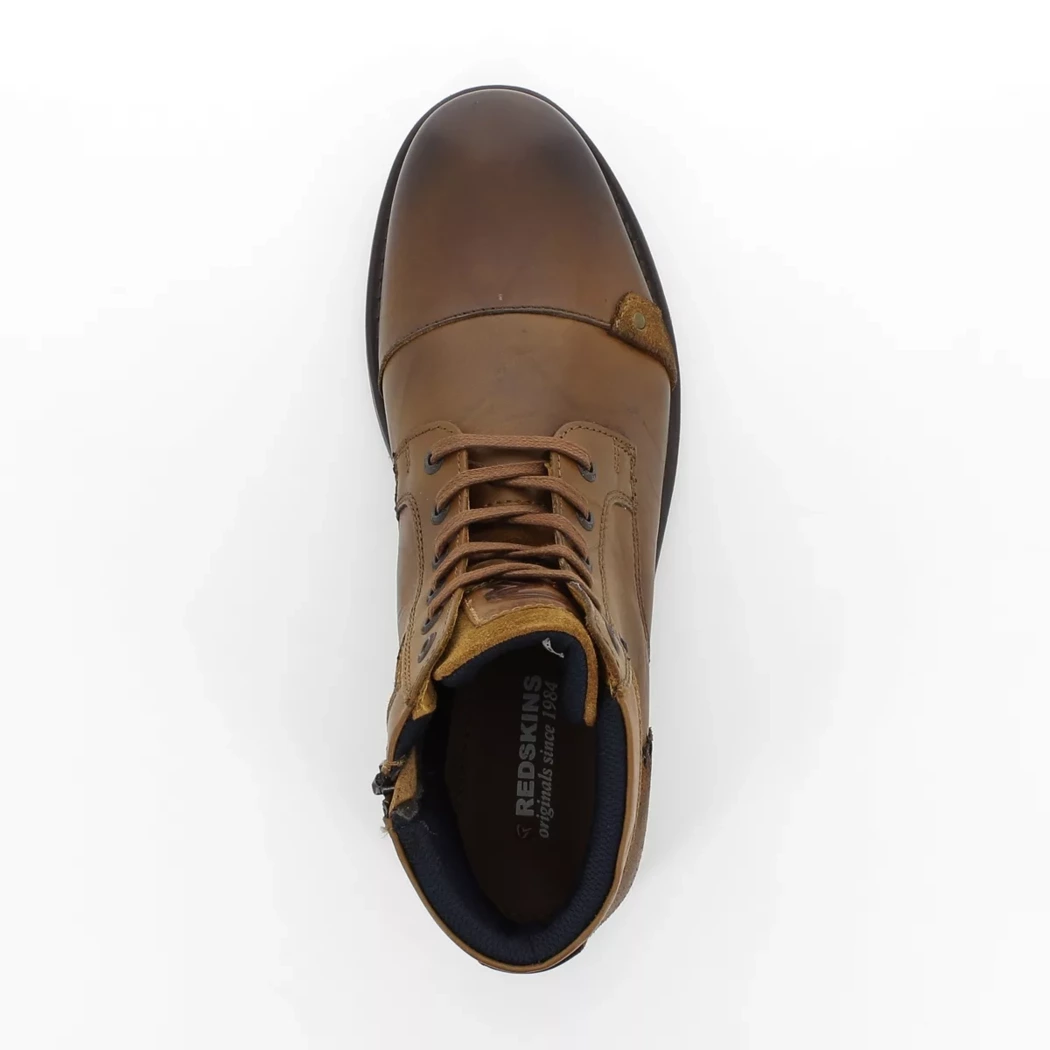 Image (6) de la chaussures Redskins - Bottines Cuir naturel / Cognac en Cuir