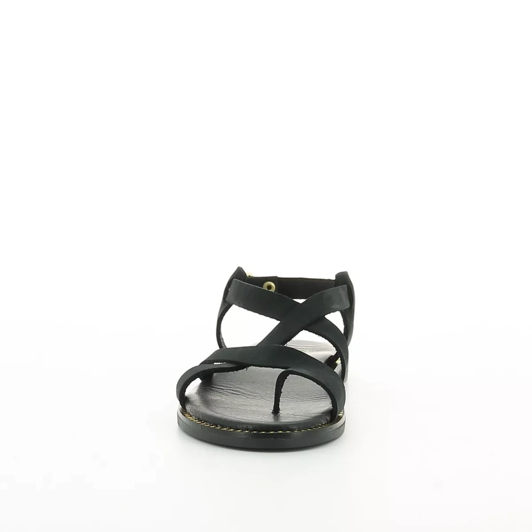 Image (5) de la chaussures Mes jolis nu-pieds - Sandales et Nu-Pieds Noir en Cuir nubuck