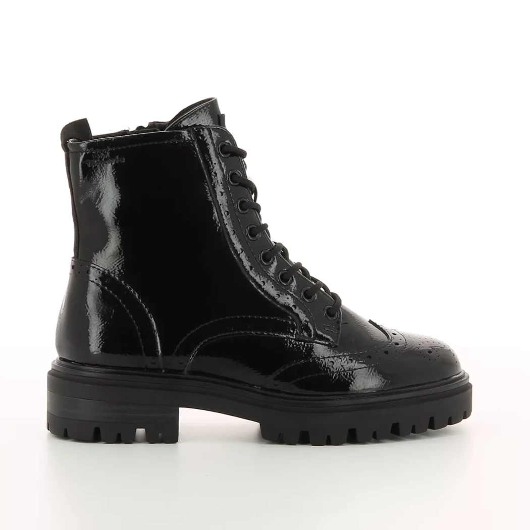 Image (2) de la chaussures Tamaris - Bottines Noir en Cuir synthétique