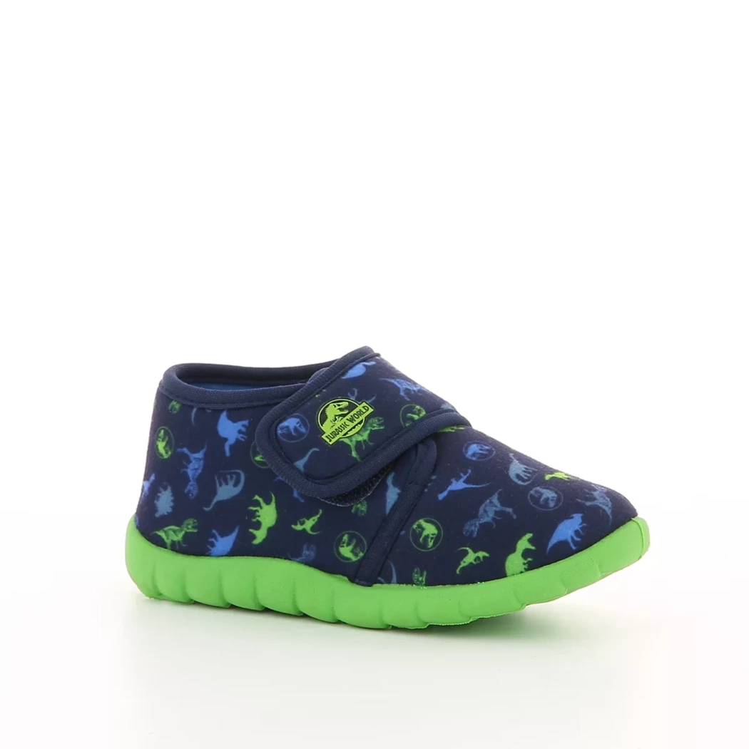 Image (1) de la chaussures Leomil - Pantoufles et Chaussons Bleu en Textile