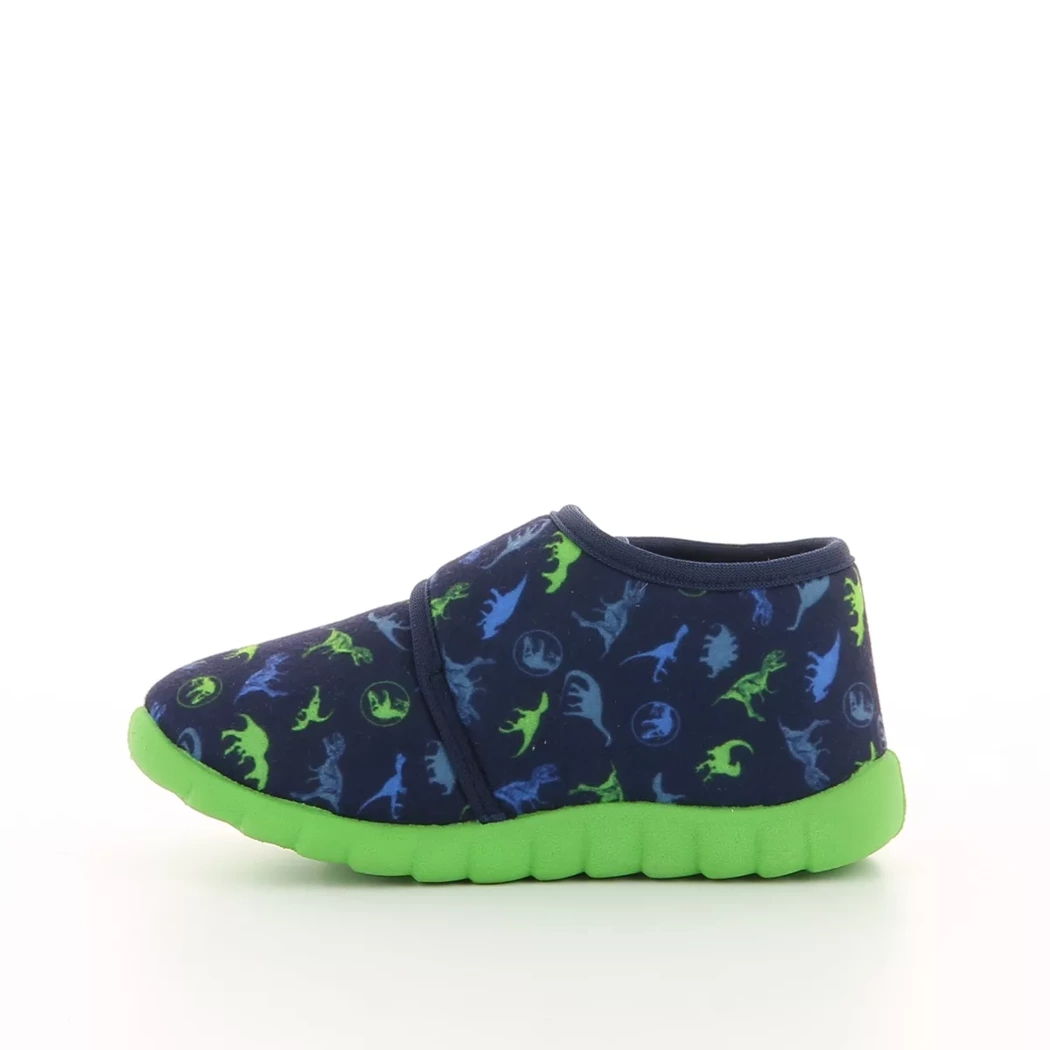 Image (4) de la chaussures Leomil - Pantoufles et Chaussons Bleu en Textile