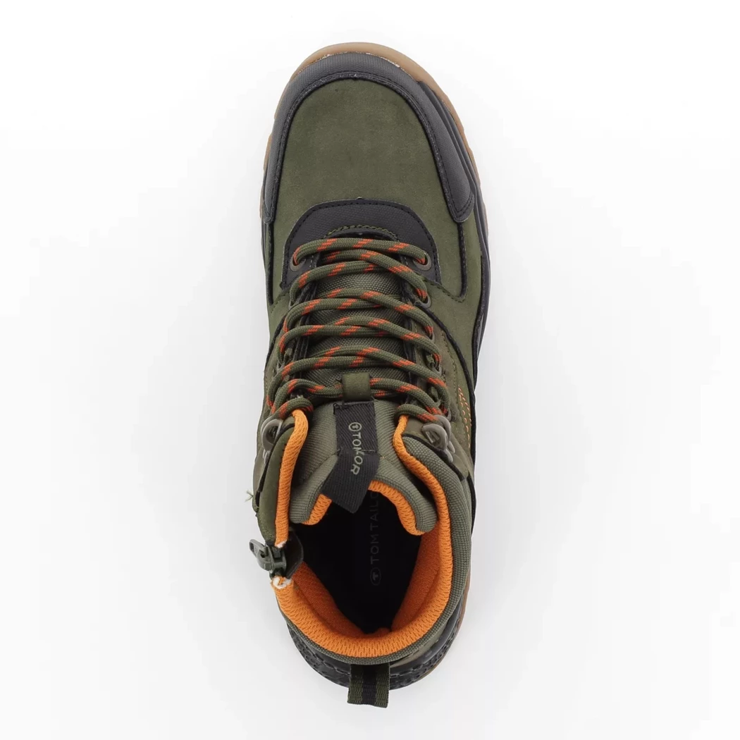 Image (6) de la chaussures Tom Tailor - Bottines Vert en Cuir synthétique