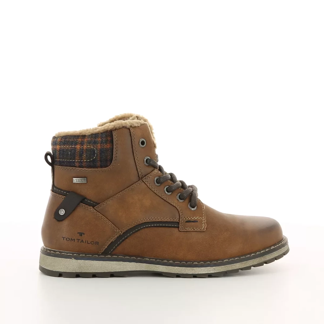 Image (2) de la chaussures Tom Tailor - Bottines Cuir naturel / Cognac en Cuir synthétique Image (2) de la chaussures Tom Tailor - Bottines Cuir naturel / Cognac en Cuir synthétique