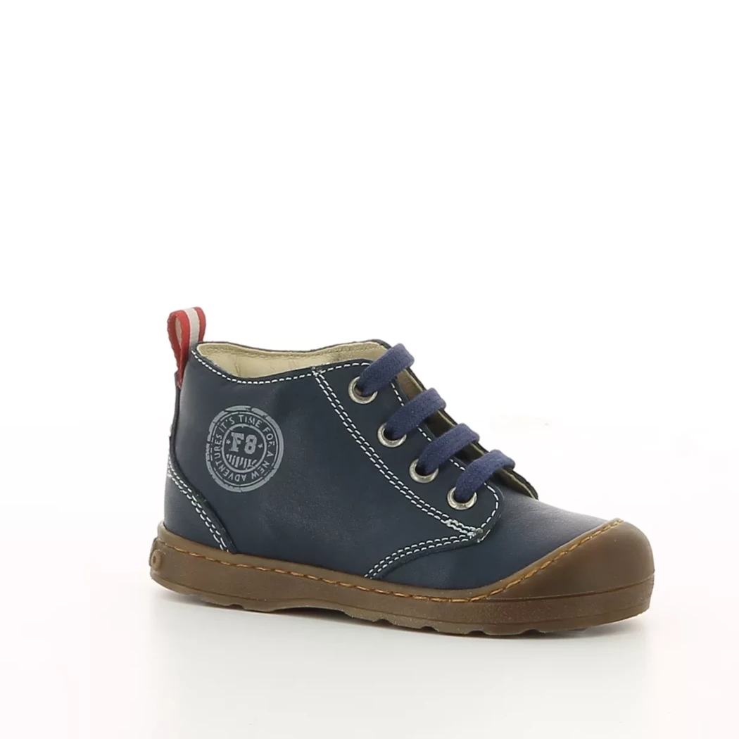 Image (1) de la chaussures Naturino - Bottines Bleu en Cuir