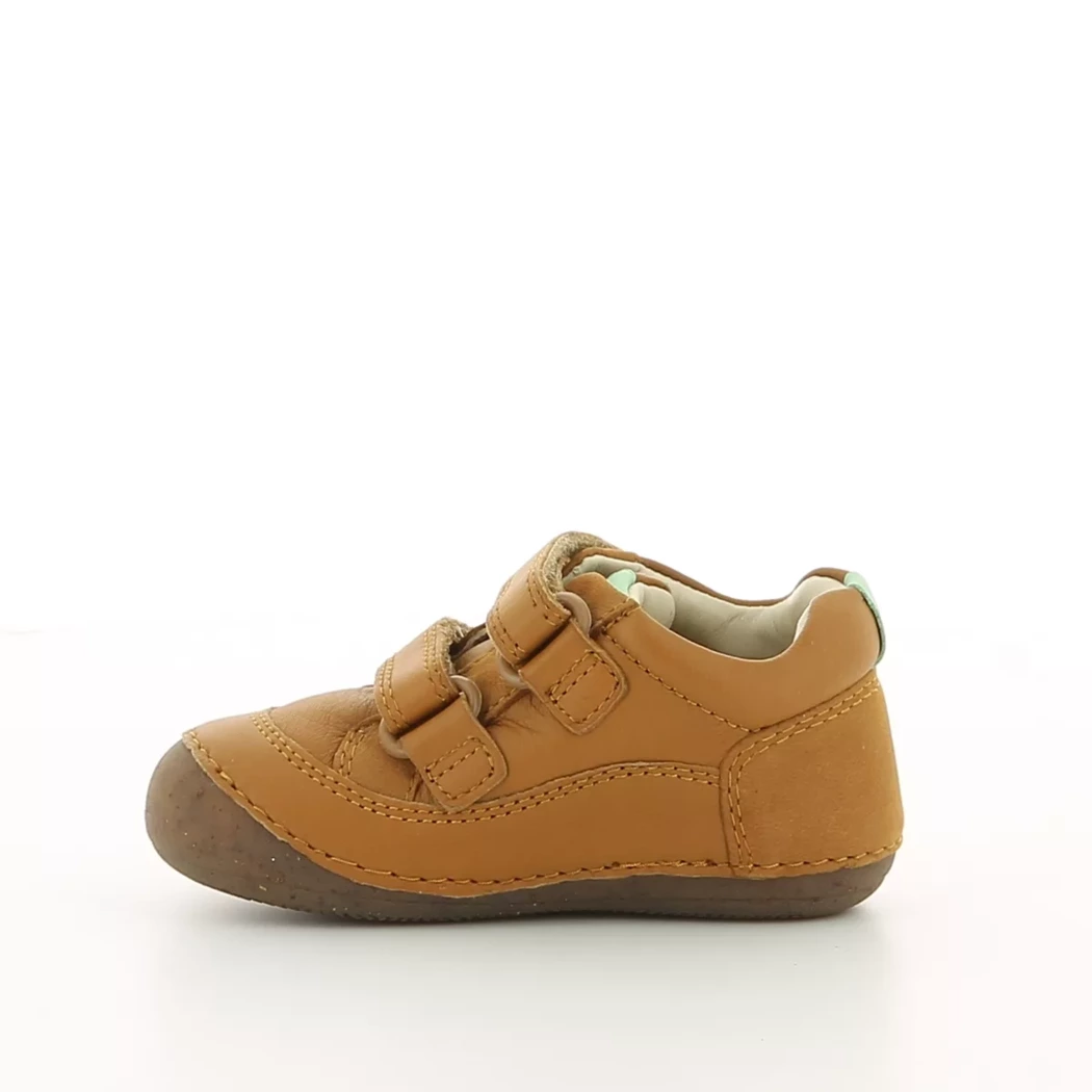 Image (4) de la chaussures Kickers - Bottines Cuir naturel / Cognac en Cuir