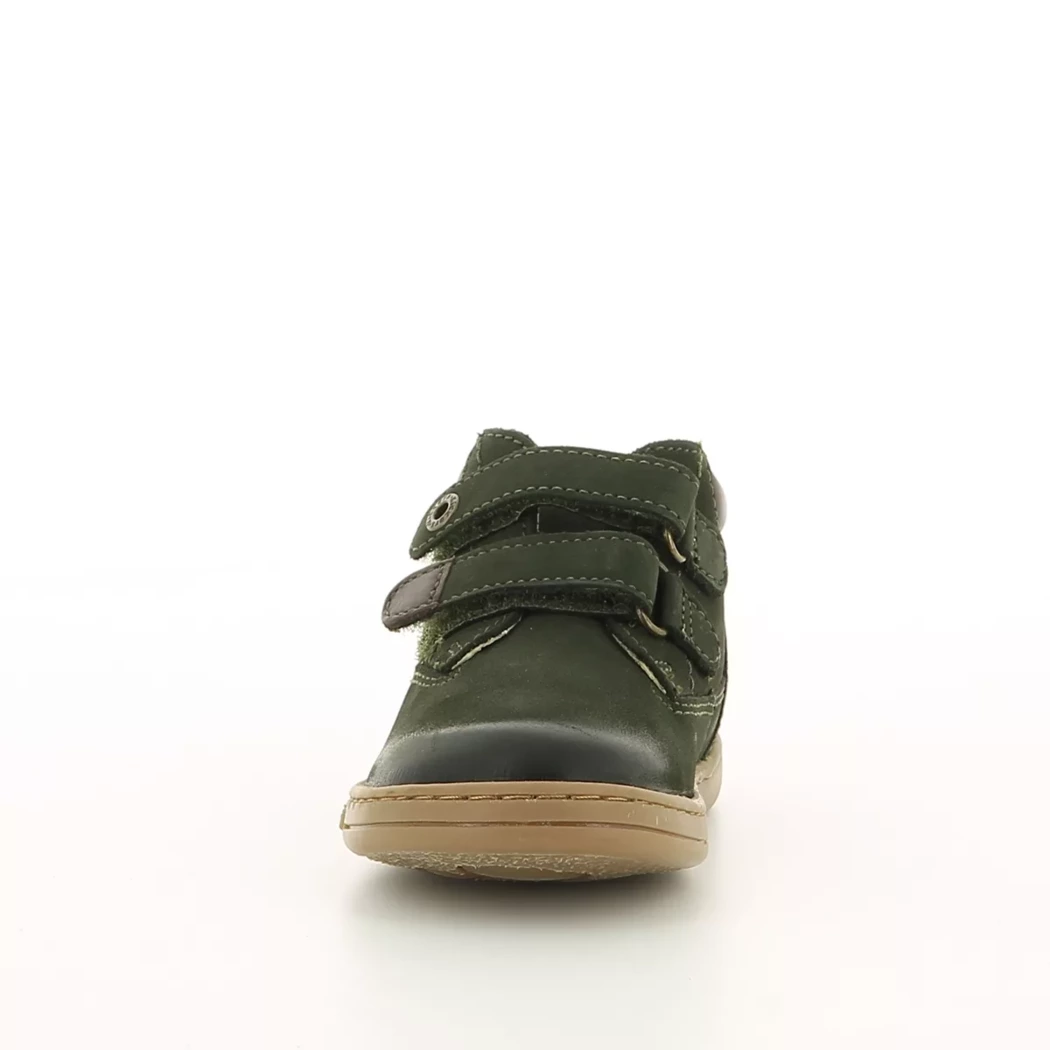 Image (5) de la chaussures Kickers - Bottines Vert en Cuir nubuck