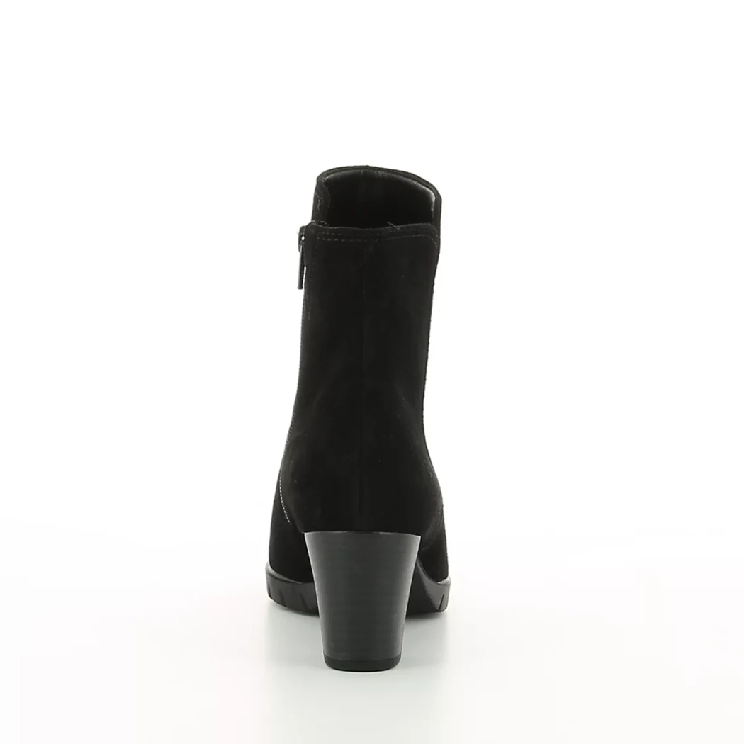Image (3) de la chaussures Gabor - Boots Noir en Cuir nubuck