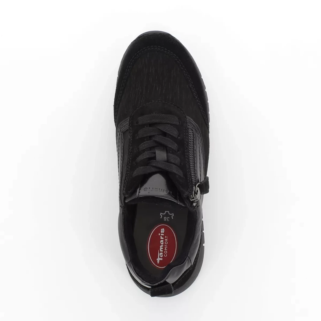 Image (6) de la chaussures Tamaris Comfort - Chaussures à lacets Noir en Multi-Matières