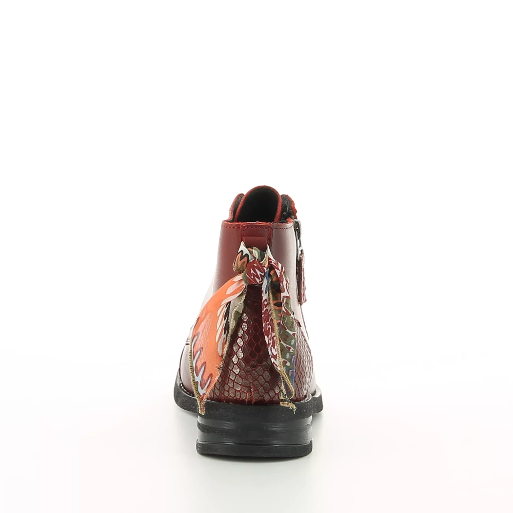 Image (3) de la chaussures Goodstep - Bottines Bordeaux en Cuir