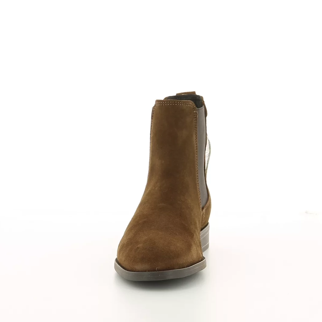 Image (5) de la chaussures Goodstep - Boots Marron en Cuir nubuck
