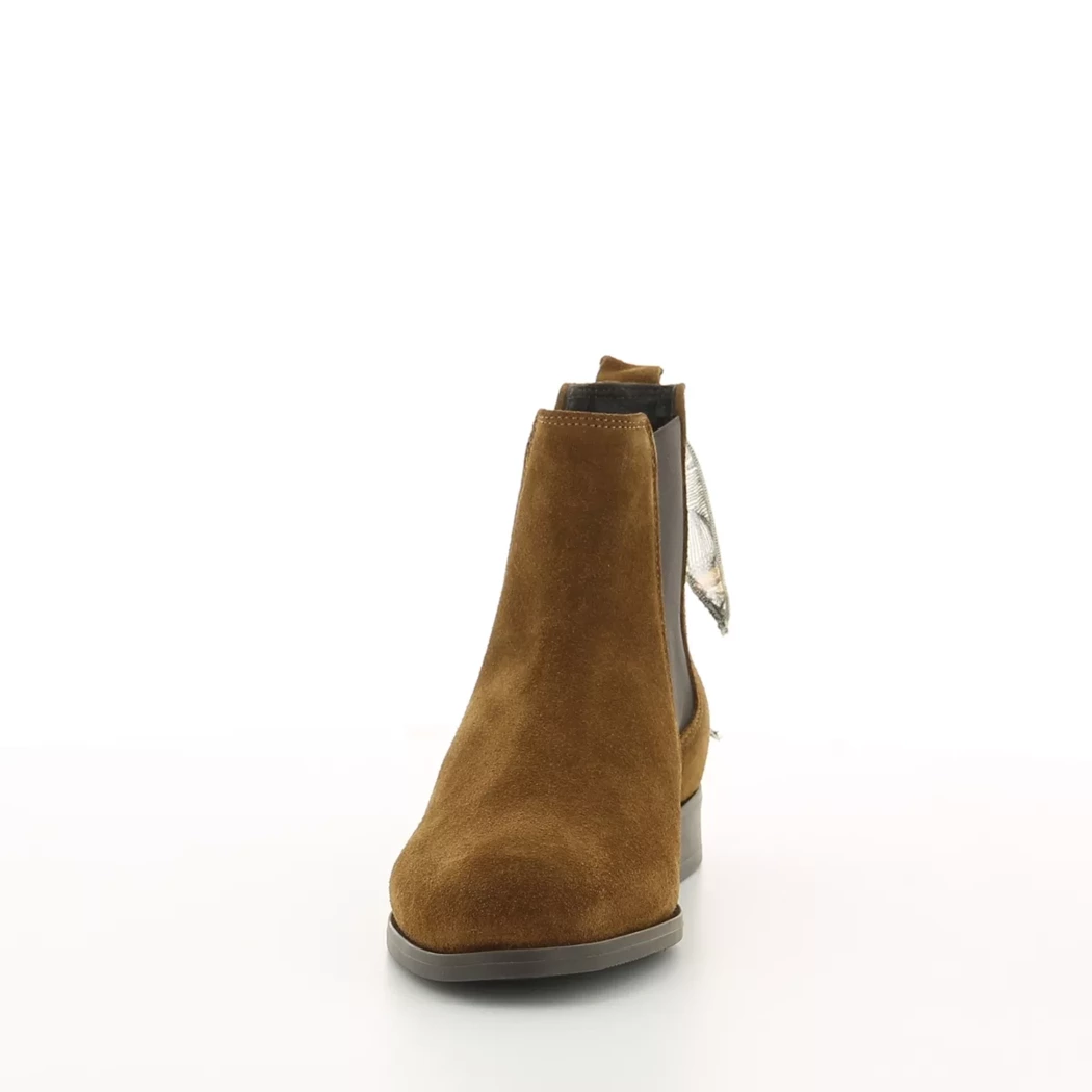 Image (5) de la chaussures Goodstep - Boots Cuir naturel / Cognac en Cuir nubuck