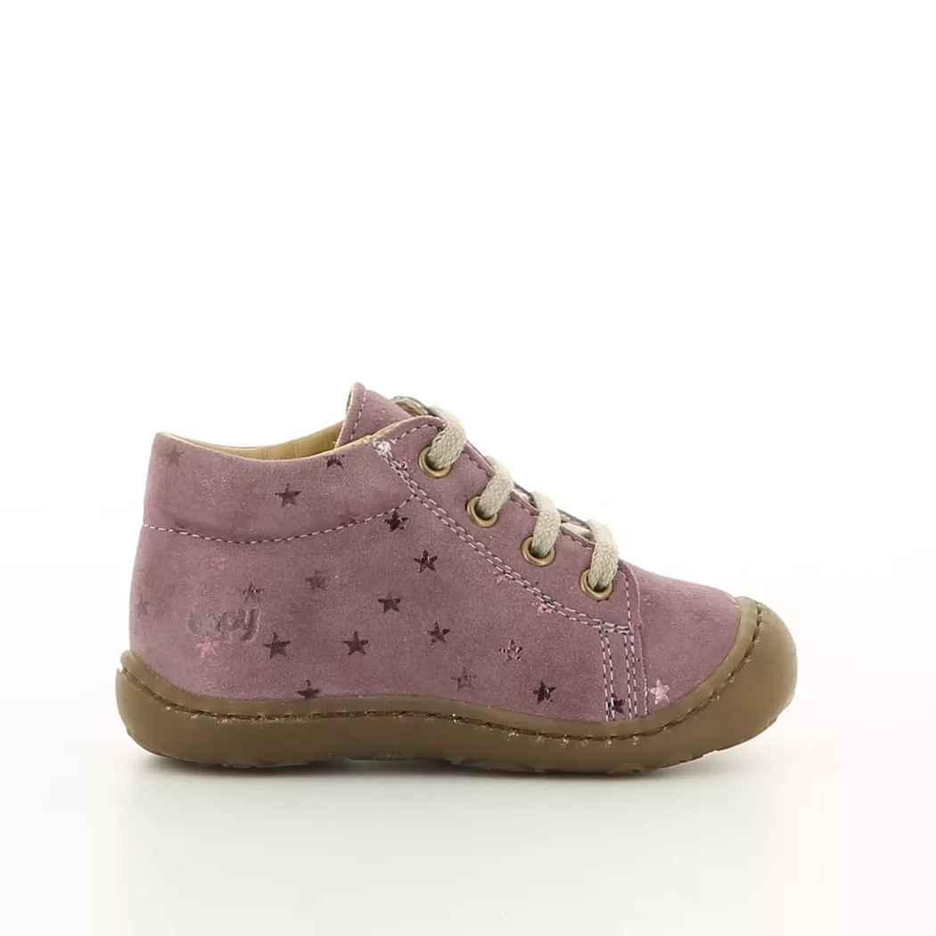 Image (2) de la chaussures Bopy - Bottines Violet / Lilas en Cuir nubuck