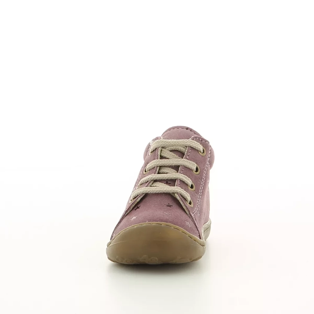 Image (5) de la chaussures Bopy - Bottines Violet / Lilas en Cuir nubuck