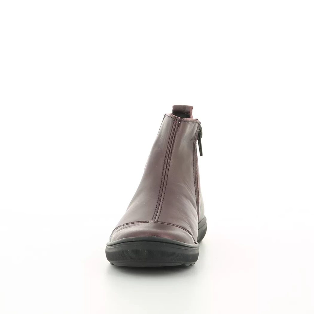 Image (5) de la chaussures Bopy - Boots Bordeaux en Cuir