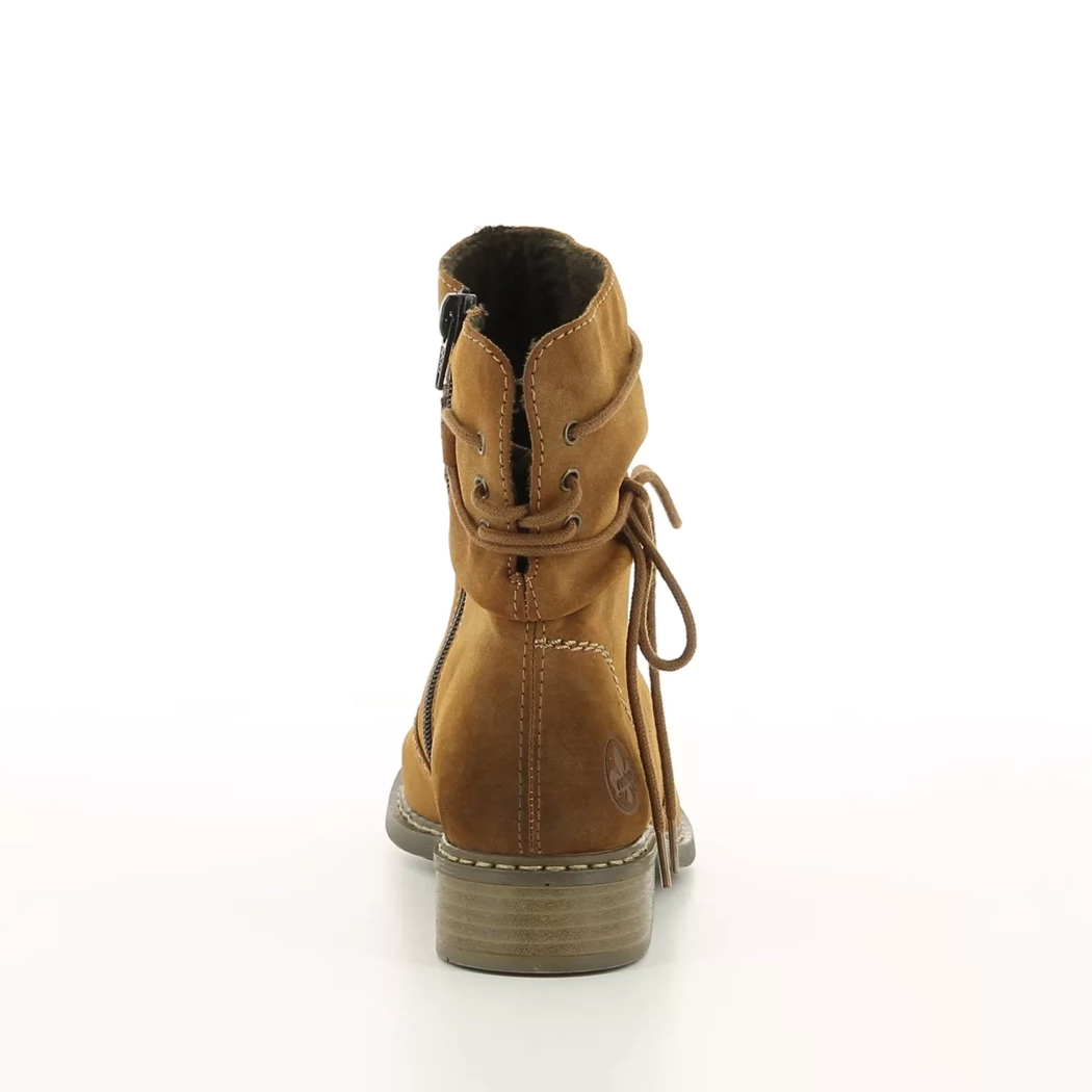 Image (3) de la chaussures Rieker - Boots Cuir naturel / Cognac en Cuir synthétique